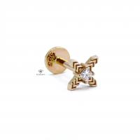 0,04 Karat Dört Ok Pırlanta Tragus TRG1003