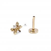 0,04 Karat Dört Ok Pırlanta Tragus TRG1003