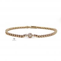0,10 Karat Dorica Pırlanta Bileklik BL01440