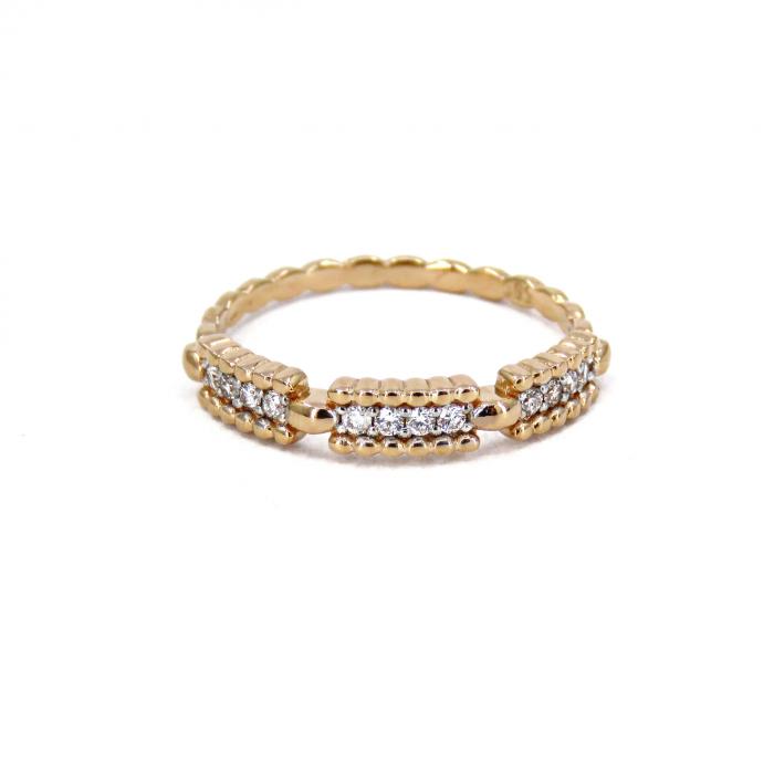 0,15 Karat Minimal Rose Yarımtur YZ17823