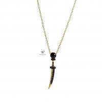 0,21 Karat Sword Pırlanta Kolye KL01912