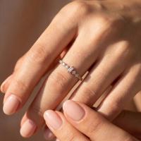 0,30 Karat Baget Minimal Pırlanta Yüzük YZ23181