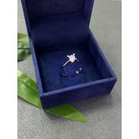 0,30 Karat Hrd Sertifikalı Kadeh Badem Tektaş Pırlanta Yüzük