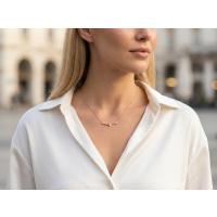 0,31 Karat 3 Pırlantalı Tasarım Kolye KL02647