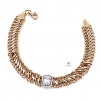 0,35 Karat Baget Örme Bileklik BL01244