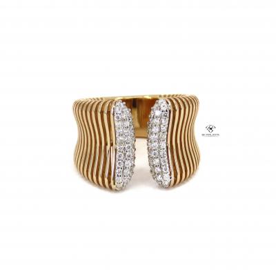 0,39 Karat Tasarım Pırlanta Yüzük YZ19163