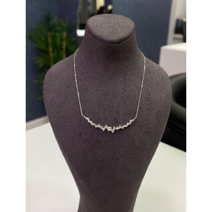 0,40 Karat Kalp Ritmi Pırlanta Kolye KL02225