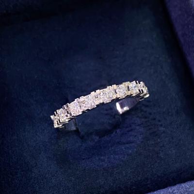 0,42 Karat Yarımtur Pırlanta Yüzük TMT2382