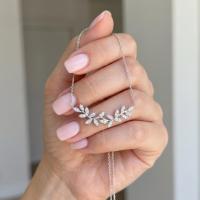 0,44 Karat Yaprak Kolye KL01692