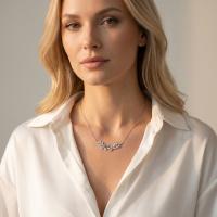 0,44 Karat Yaprak Kolye KL01692