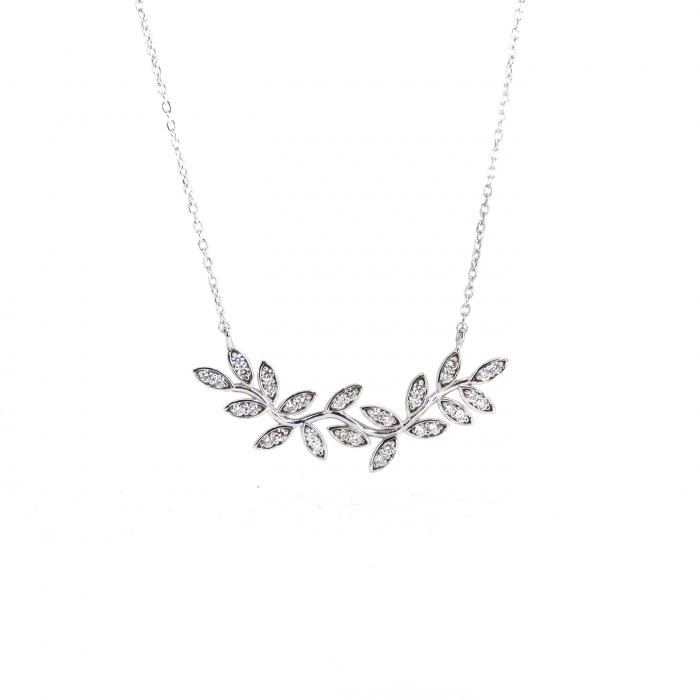 0,44 Karat Yaprak Kolye KL01692