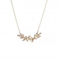 0,46 Karat Rose Yaprak Kolye KL01693