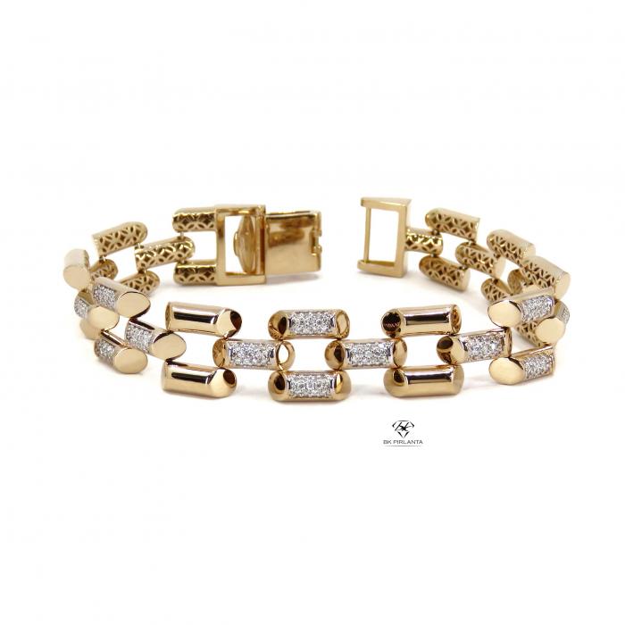 0,49 Karat Precius Rose Pırlanta Bileklik BL01862