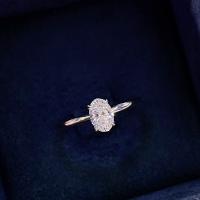 0,50 Karat Gia Sertifikalı Oval Pırlanta Yüzük
