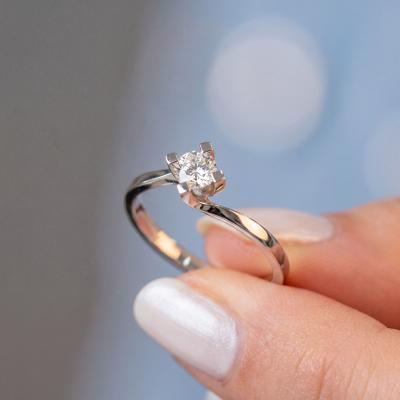 0,50 Karat Hrd Sertifikalı Diana Pırlanta Yüzük