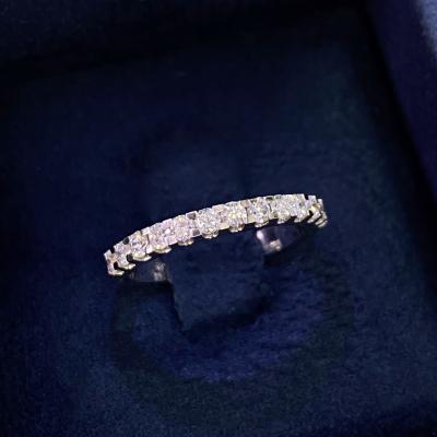 0,55 Karat U Pırlanta Yarımtur Yüzük TMT2077