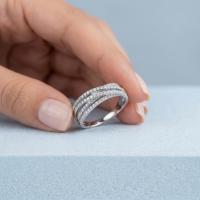 0,63 Karat Tasarım Pırlanta Yüzük YZ23065