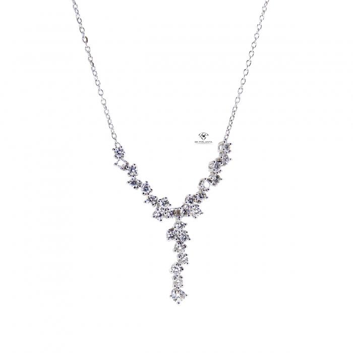 0,75 Karat Pırlanta Kolye KL01367