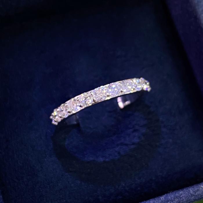 0,80 Karat Yarımtur Pırlanta Yüzük TMT2190