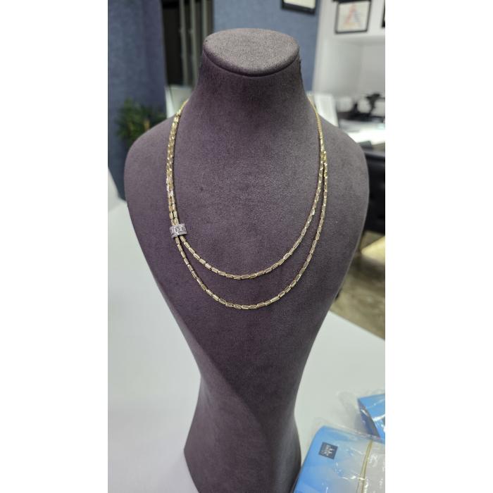 0,83 Karat Baget Tween Pırlanta Kolye KL02369