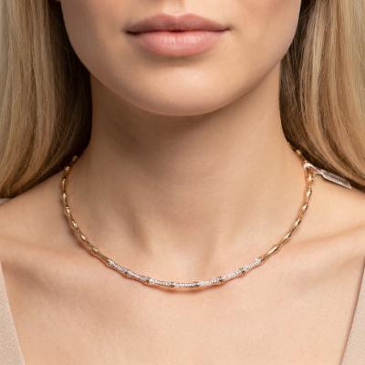 0,87 Karat Rose Minimal Gerdanlık TKL1496