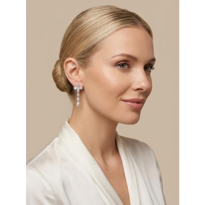 0,94 Karat Pırlanta Küpe TKP1519