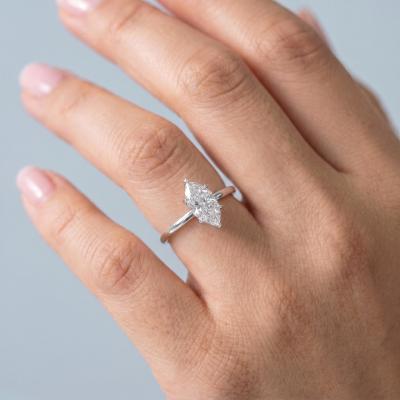 1,00 Karat  IGI Sertifikalı Markiz Kesim Lab Diamond YZ22565