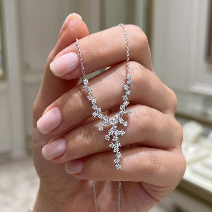 1,00 Karat Pırlanta Kolye KL02567