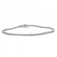 1,47 Karat Su Yolu Pırlanta Bileklik BL10064