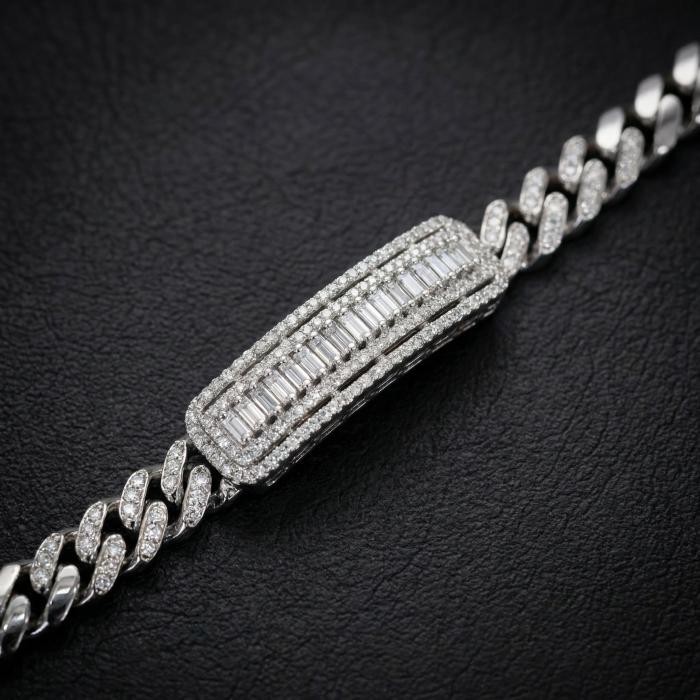 1,48 Karat Pırlanta Baget Bileklik BL02482