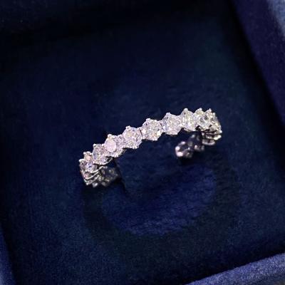 1,66 Karat 6 Tırnak Yarımtur Pırlanta Yüzük TMT2330