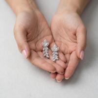 1,67 Karat Mega Pırlanta Küpe TKP1518