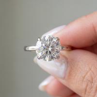 2,00 Karat IGI Sertifikalı 4 Tırnak Lab Diamond