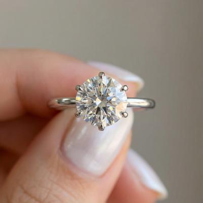 2,00 Karat IGI Sertifikalı 6 Tırnak Lab Diamond