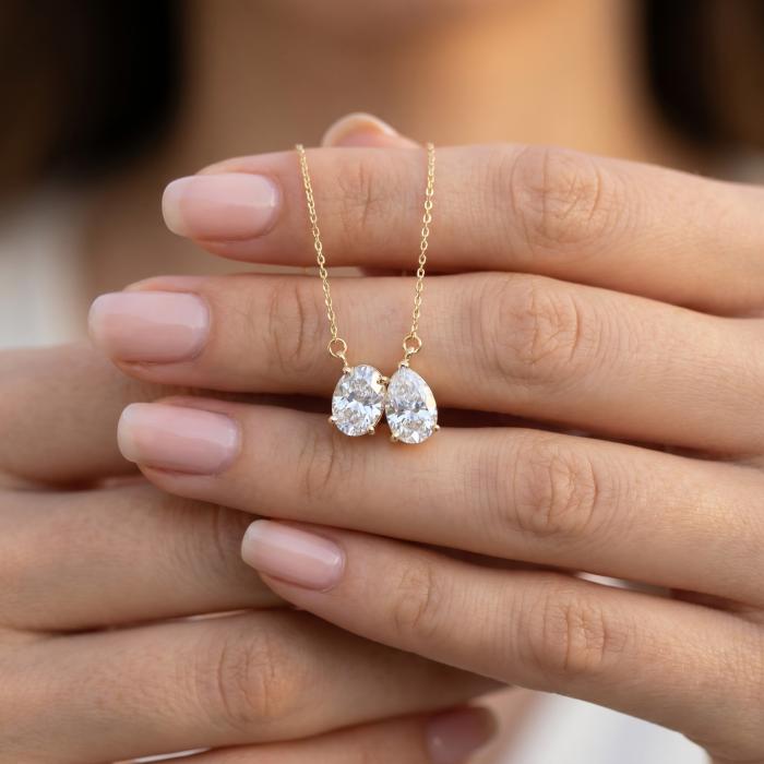 2,00 Karat Tween Lab Diamond Kolye KL02667