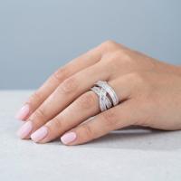 2,45 Karat Baget Pırlantalı Tasarım Yüzük TMT2851