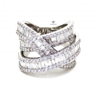 2,48 Karat Baget Pırlanta Yüzük TMT1527