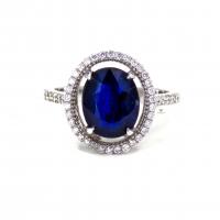 3,45 Karat Safir Pırlanta Yüzük YZ11506