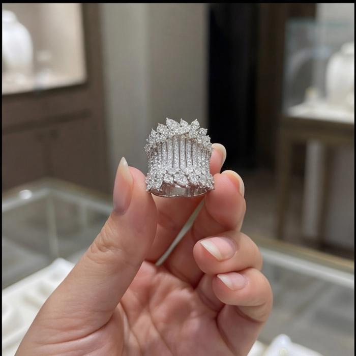 3,65 Karat Mega Tasarım Pırlanta Yüzük YZ22380