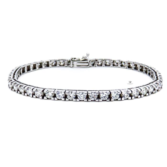 4.52 Karat Su Yolu Pırlanta Bileklik BL01142