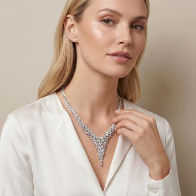 7,48 Karat Mega Pırlanta Gerdanlık TKL1434