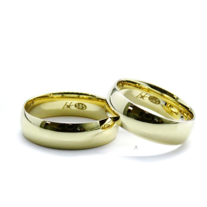 Klasik 6mm  Alyans Çift